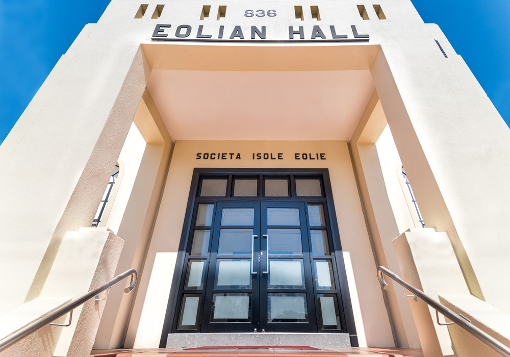 Eolian Hall Improvement Program
